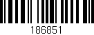 Código de barras (EAN, GTIN, SKU, ISBN): '186851'