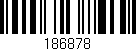 Código de barras (EAN, GTIN, SKU, ISBN): '186878'