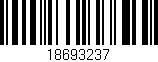 Código de barras (EAN, GTIN, SKU, ISBN): '18693237'