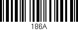 Código de barras (EAN, GTIN, SKU, ISBN): '186A'