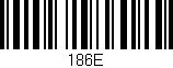 Código de barras (EAN, GTIN, SKU, ISBN): '186E'
