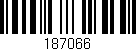 Código de barras (EAN, GTIN, SKU, ISBN): '187066'
