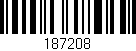Código de barras (EAN, GTIN, SKU, ISBN): '187208'