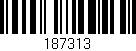Código de barras (EAN, GTIN, SKU, ISBN): '187313'