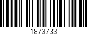 Código de barras (EAN, GTIN, SKU, ISBN): '1873733'