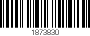 Código de barras (EAN, GTIN, SKU, ISBN): '1873830'