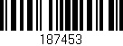 Código de barras (EAN, GTIN, SKU, ISBN): '187453'