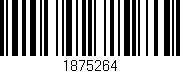 Código de barras (EAN, GTIN, SKU, ISBN): '1875264'