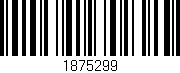 Código de barras (EAN, GTIN, SKU, ISBN): '1875299'