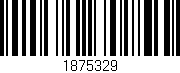 Código de barras (EAN, GTIN, SKU, ISBN): '1875329'