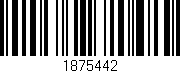 Código de barras (EAN, GTIN, SKU, ISBN): '1875442'