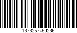 Código de barras (EAN, GTIN, SKU, ISBN): '1876257459286'