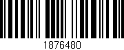 Código de barras (EAN, GTIN, SKU, ISBN): '1876480'
