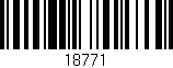 Código de barras (EAN, GTIN, SKU, ISBN): '18771'