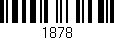 Código de barras (EAN, GTIN, SKU, ISBN): '1878'
