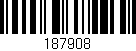 Código de barras (EAN, GTIN, SKU, ISBN): '187908'
