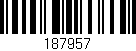 Código de barras (EAN, GTIN, SKU, ISBN): '187957'