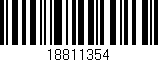 Código de barras (EAN, GTIN, SKU, ISBN): '18811354'