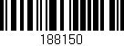 Código de barras (EAN, GTIN, SKU, ISBN): '188150'