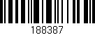 Código de barras (EAN, GTIN, SKU, ISBN): '188387'