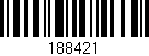 Código de barras (EAN, GTIN, SKU, ISBN): '188421'