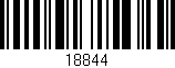 Código de barras (EAN, GTIN, SKU, ISBN): '18844'