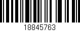 Código de barras (EAN, GTIN, SKU, ISBN): '18845763'