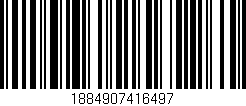 Código de barras (EAN, GTIN, SKU, ISBN): '1884907416497'