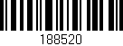 Código de barras (EAN, GTIN, SKU, ISBN): '188520'