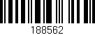 Código de barras (EAN, GTIN, SKU, ISBN): '188562'