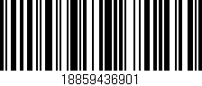 Código de barras (EAN, GTIN, SKU, ISBN): '18859436901'