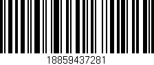 Código de barras (EAN, GTIN, SKU, ISBN): '18859437281'