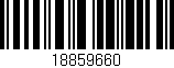 Código de barras (EAN, GTIN, SKU, ISBN): '18859660'