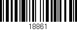 Código de barras (EAN, GTIN, SKU, ISBN): '18861'