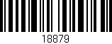 Código de barras (EAN, GTIN, SKU, ISBN): '18879'
