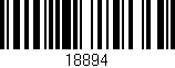 Código de barras (EAN, GTIN, SKU, ISBN): '18894'