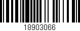 Código de barras (EAN, GTIN, SKU, ISBN): '18903066'