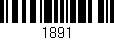Código de barras (EAN, GTIN, SKU, ISBN): '1891'