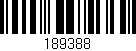 Código de barras (EAN, GTIN, SKU, ISBN): '189388'