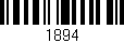 Código de barras (EAN, GTIN, SKU, ISBN): '1894'
