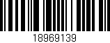 Código de barras (EAN, GTIN, SKU, ISBN): '18969139'
