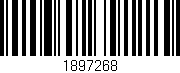 Código de barras (EAN, GTIN, SKU, ISBN): '1897268'