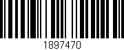 Código de barras (EAN, GTIN, SKU, ISBN): '1897470'