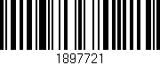 Código de barras (EAN, GTIN, SKU, ISBN): '1897721'