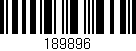 Código de barras (EAN, GTIN, SKU, ISBN): '189896'