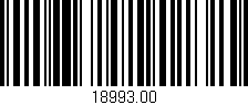 Código de barras (EAN, GTIN, SKU, ISBN): '18993.00'
