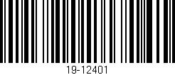 Código de barras (EAN, GTIN, SKU, ISBN): '19-12401'