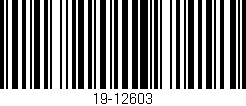 Código de barras (EAN, GTIN, SKU, ISBN): '19-12603'