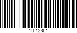 Código de barras (EAN, GTIN, SKU, ISBN): '19-12801'