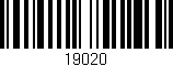 Código de barras (EAN, GTIN, SKU, ISBN): '19020'
